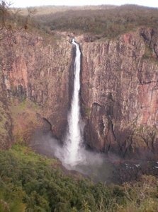 THe tallest waterfall in the Souther Hemisphere somewhere in Queensland