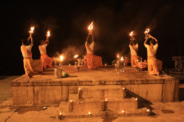 Puja in Varanasi