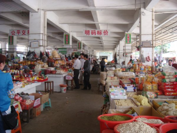 Local fish market