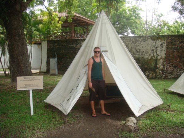 British Tent at the Fort