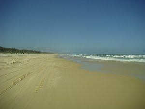 Fraser Island beach