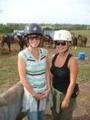 Bon and Lisa  - ready for horse riding