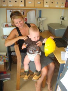 Lisa & Elliot the Builder!