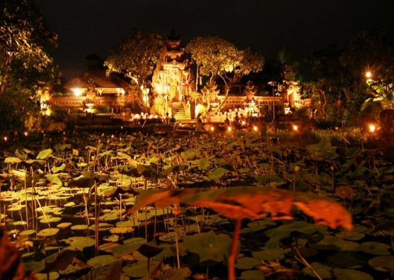 Lotus Temple at Night