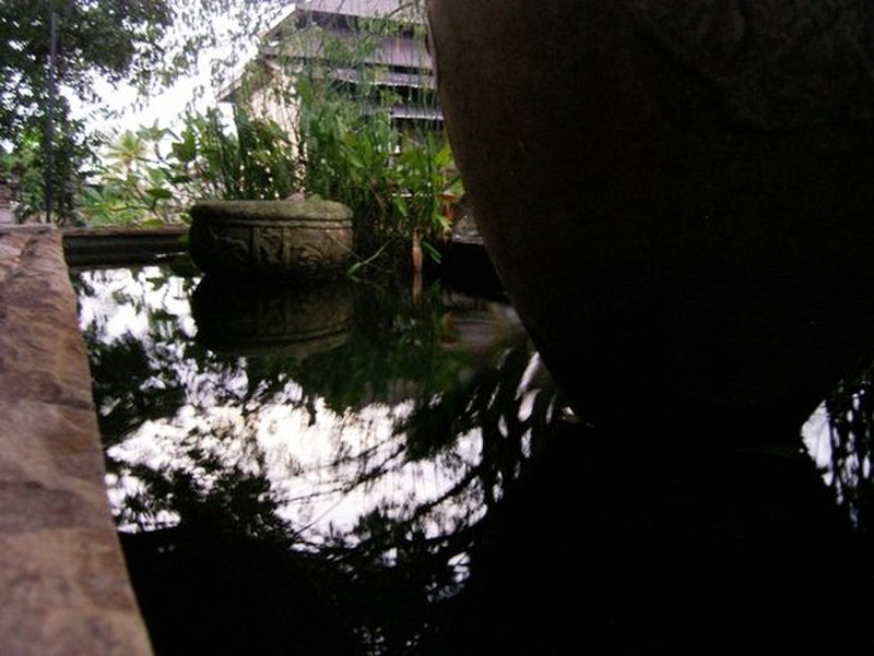 Pradhe Guest House - Bamboo in Coy pond