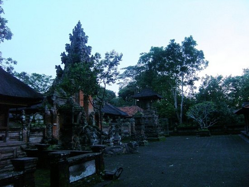 s - Monkey Temple at dusk