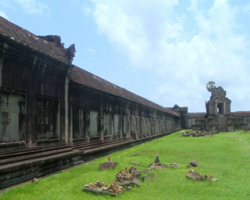 Angkor Wat Interior Wall