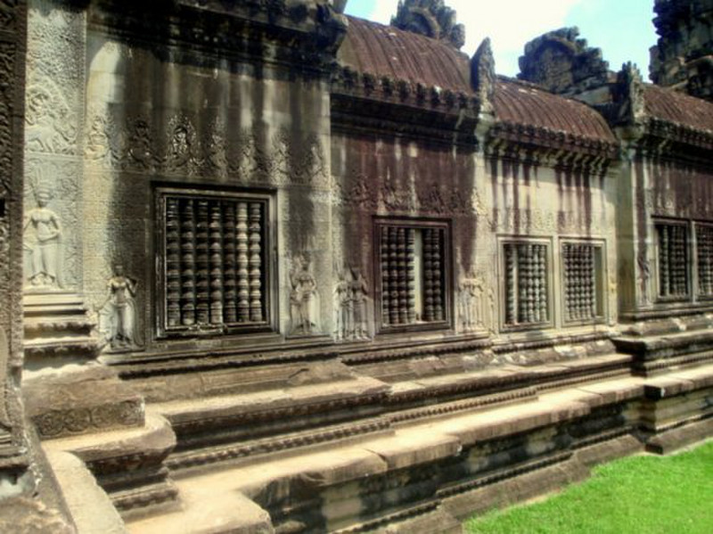 Windows at Angkor Wat