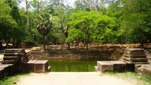 Public pool at Angkor Thom