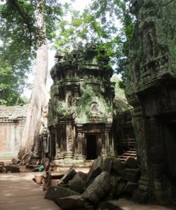 Nice sunlight at Angkor Thom