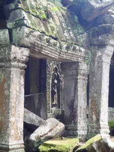 Apsara Dancer up close at Angkor Thom