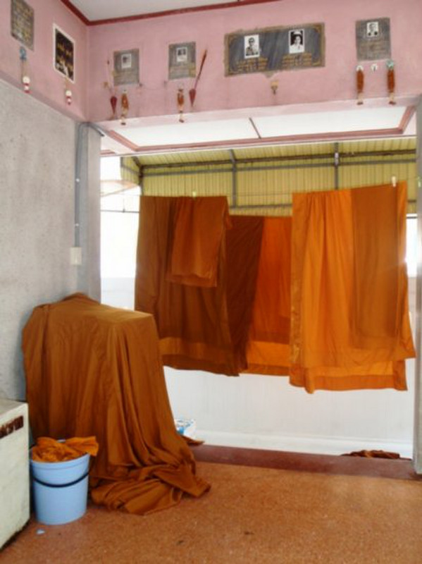 Monk Laundry at Wat Bowon Niwet