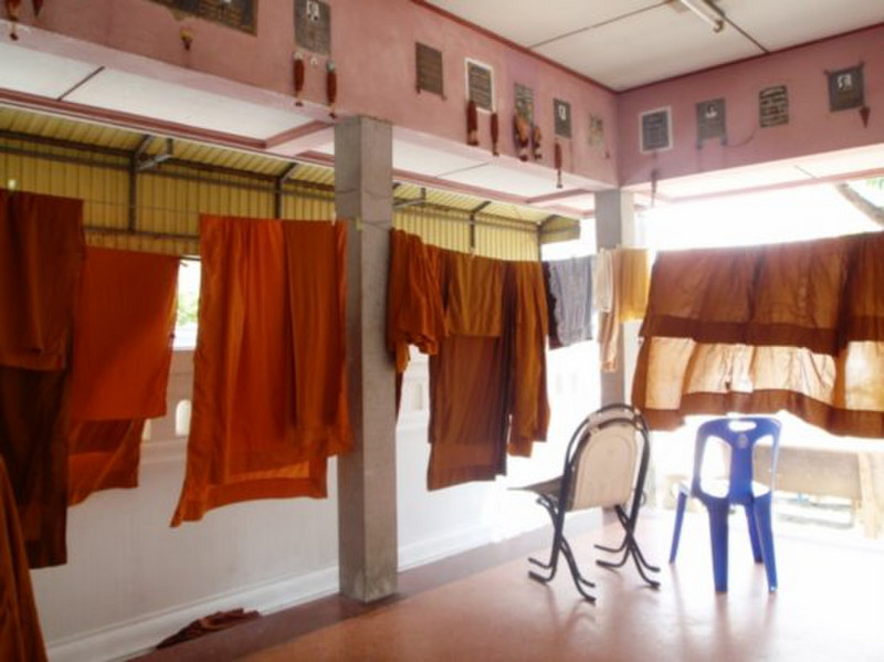 Monk Laundry at Wat Bowon Niwet