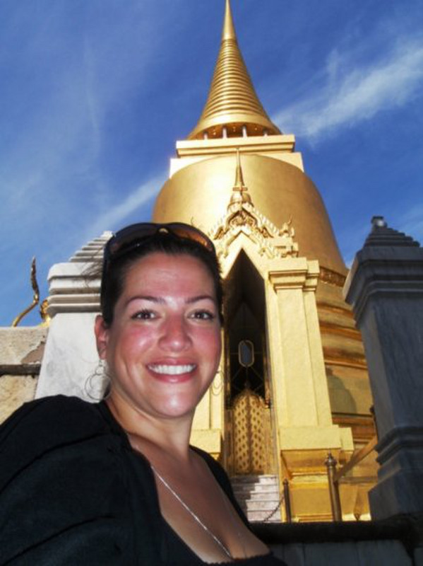 The Phra Sri Ratana Chedi at the Grand Palace, BKK