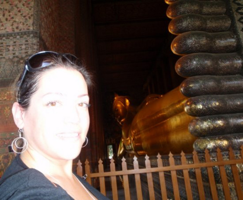 Toes of the Reclining Buddha