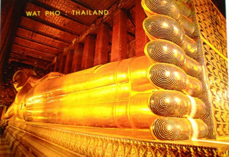 Postacard of Wat Pho Temple