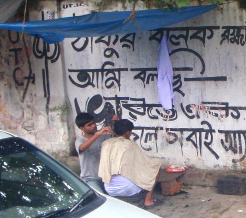 Barber on every street side