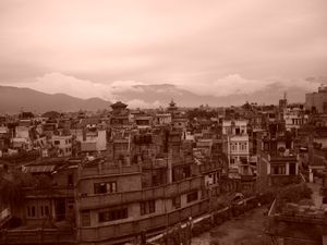 Kathmandu from above
