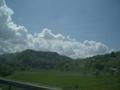 View from the car when we first entered Slovenia