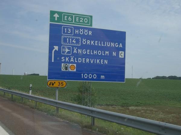 Sign in Denmark?