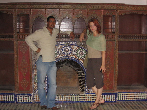 With Simo in Palace el Bahia