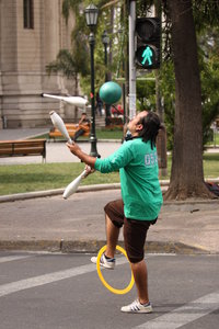 Santiago Street Juggler