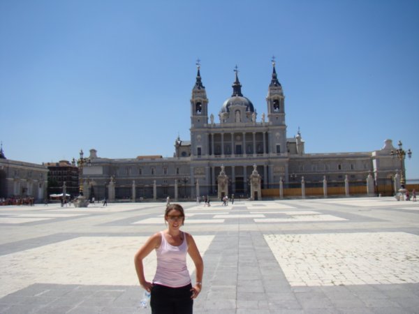 Me outside the Royal Palace