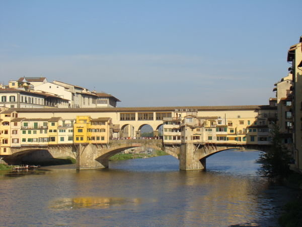 Famous bridge in Florence
