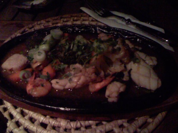 Sizzling Seafood Combo