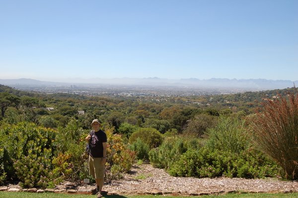 View over Kirstenbosch and beyond
