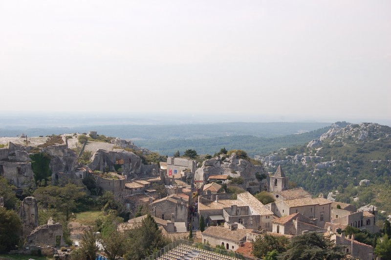 The village of Les Baux de Provence