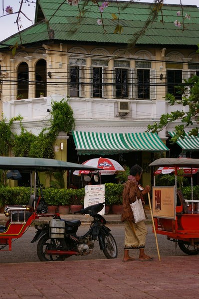 Un guesthouse/restaurant de Kampot