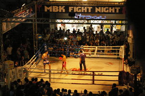 Combat de Muay Thai