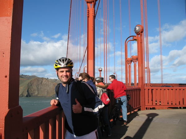 On Golden Gate Bridge