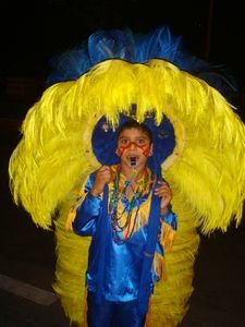 Carnaval: Un chico indian del America del Sur