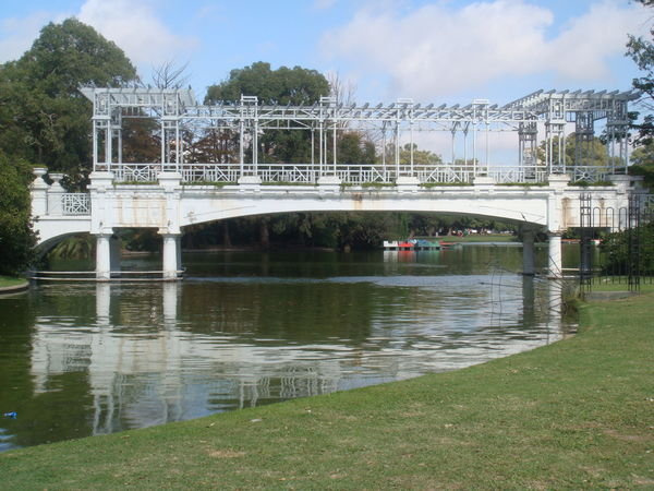 Footbridge at Rose Garden