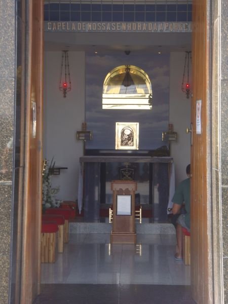 Chapel inside the statue