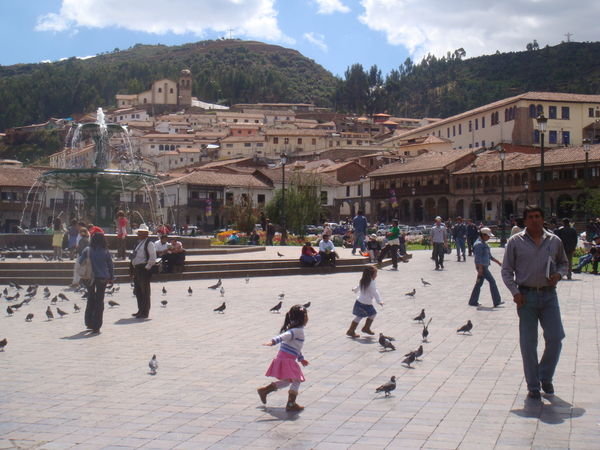 Plaza de Armas in Cuczo