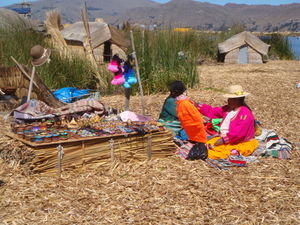 Women Selling their handmade goods 