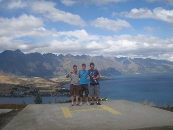 The lads at queenstown