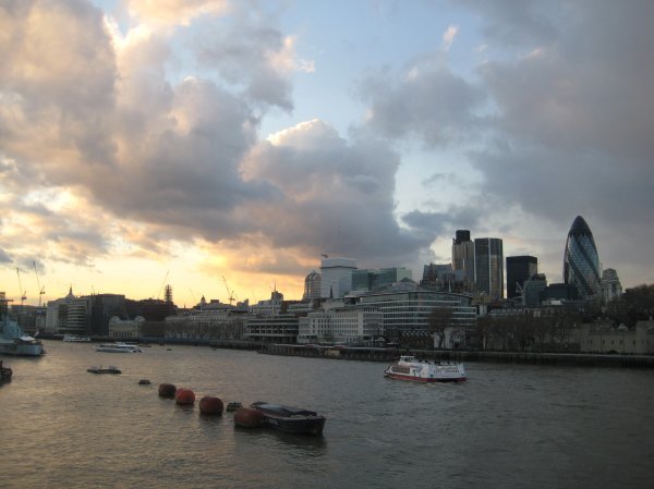 Sunset from Tower Bridge