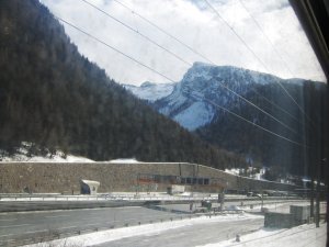 From the train