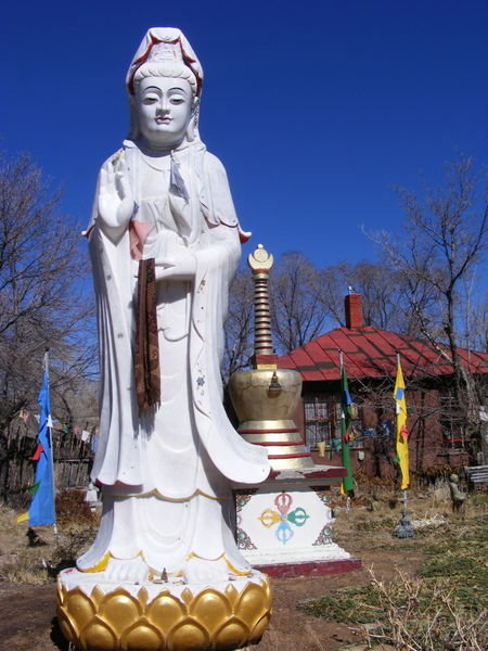 Giant White Buddha 