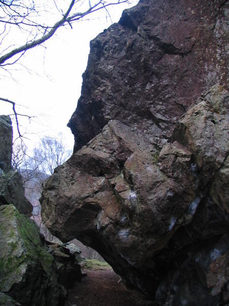 Side of the rock