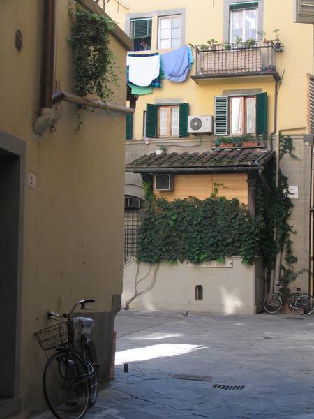 A back alley in Florence