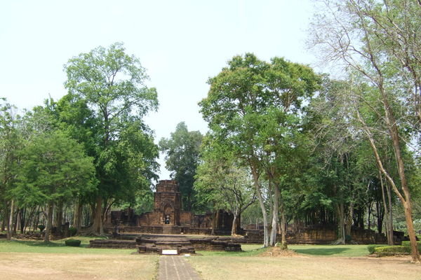 Ruins at Muang Singh Historical Park