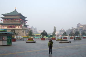 The bell & drum tower in Xi'an