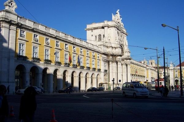 Main Square in Lisbon