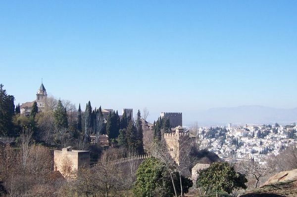 Alhambra from the gardens