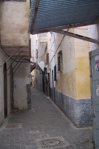 Narrow Casbah street